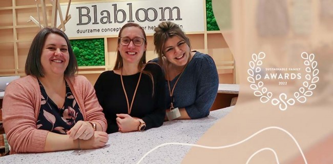 Blabloom is genomineerd voor de Sustainable Family Awards!