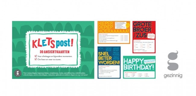 Testers gezocht: de leuke postkaarten van Kletspost!