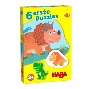 Haba 6 Eerste Puzzels Dino's