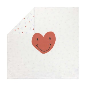 Lässig Babydeken (100 x 100 cm) Happy Rascals Heart