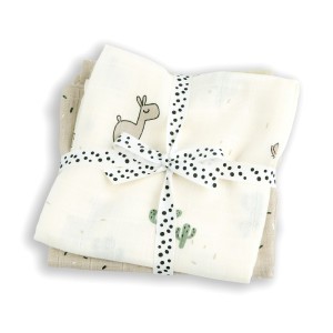 Done by Deer Swaddle (2-pack) Lalee Sand