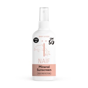 Naïf Baby & Kids Minerale Zonnebrandspray SPF50 (100 ml)