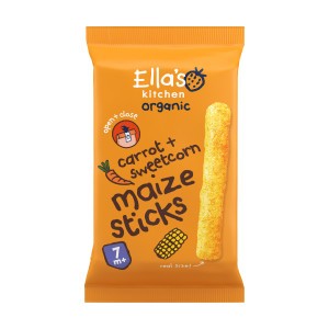 Ella's Kitchen Wortel Maïs Sticks (16 g) 