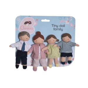 Bonikka 'Baby Doll' Kleine Poppenfamilie (11 cm)