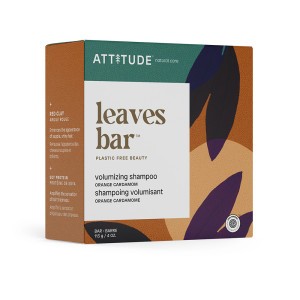 Attitude Leaves Bar Volume Shampoo Orange Cardamom