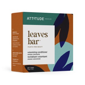 Attitude Leaves Bar Volume Conditioner Orange Cardamom