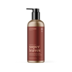 Attitude Super Leaves 'Essential Oils' 2-In-1 Shampoo & Body Wash Bergamot & Ylang Ylang (473 ml) 