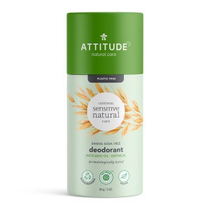 Attitude Super Leaves Baking Soda Free Deodorant Avocado Oil