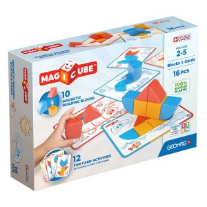 Geomag Magnetisch Speelgoed Magicube Blocks & Cards 16-delig