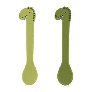 Trixie Siliconen Lepel (2-pack) Mr. Dino