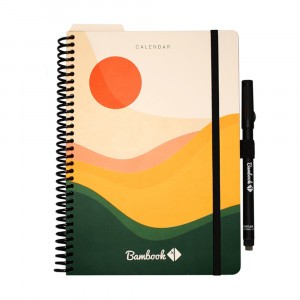 Bambook Uitwisbaar Whiteboard Schrift - Agenda Softcover A5