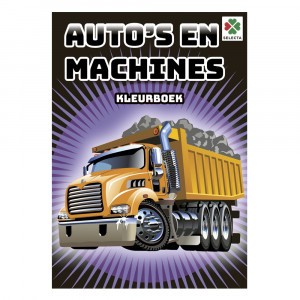 Selecta Kleurboek Auto's en Machines