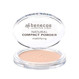 Benecos Natural Compact Powder Mattifying 'Sand' (9 g)