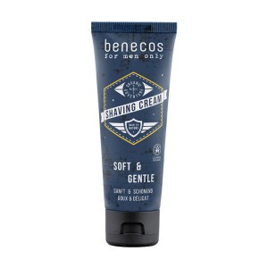 Benecos For Men Only Shaving Cream (75 ml)