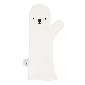 Nifty Baby Shower Glove Bear White