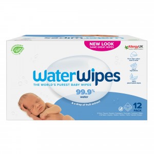 WaterWipes Bio Voordeelpakket 12 Pakjes (720 doekjes) 