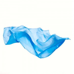 Sarah's Silks Zijden Speeldoek (90 x 90 cm) Hemelsblauw