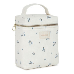Nobodinoz Concerto Insulated Lunch Bag Lily Blue