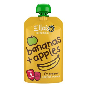Ella's Kitchen Knijpzakje Banaan Appel (120 g)