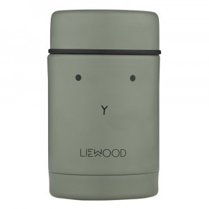 Liewood Nadja Thermosbox (250 ml) Konijn Faune Green
