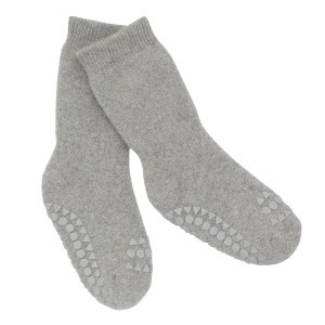 GoBabyGo Anti-slip Sokken Katoen Grey Melange