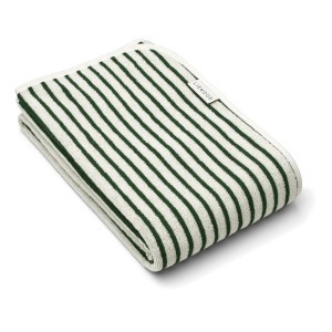 Liewood Hansen Handdoek Stripe: Garden Green/Crème