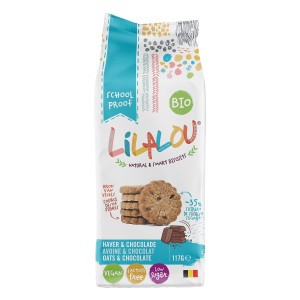 Lilalou Koekjes BIO Haver & Chocolade (117 g)