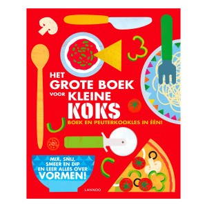 Lannoo Interactief Boek 'Het grote boek voor kleine koks' 