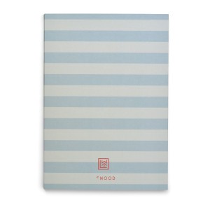 Liewood Jae Notitieboekje Medium Stripe Sea Blue/Sandy