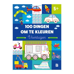 Standaard Uitgeverij 100 dingen om te kleuren: Voertuigen