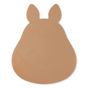 Konges Slojd Silicone Placemat Bunny Almond