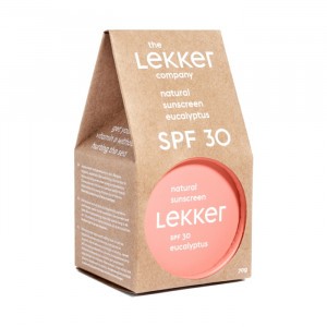 The Lekker Company 100% Natuurlijke Zonnebrand (SPF 30) Eucalyptus