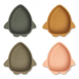 Liewood Iggy Silicone Kommetjes Space Multi Mix (4 pack)