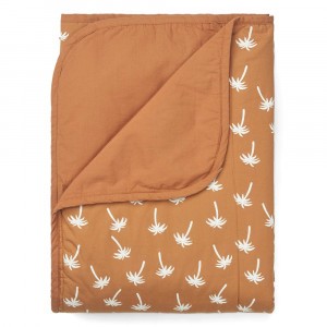 Liewood Syd Quilted Deken Palms/Almond