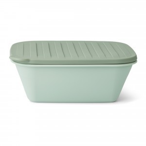 Liewood Franklin Opvouwbare Lunchbox Dusty Mint/Faune Green Mix - Blabloom duurzame conceptstore voor het gezin