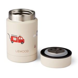 Liewood Nadja Thermosbox (250 ml) Emergency Vehicle/Sandy