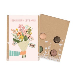 Blossombs Giftbox Mini 'Bloemen voor de Liefste Mama' (4 stuks)