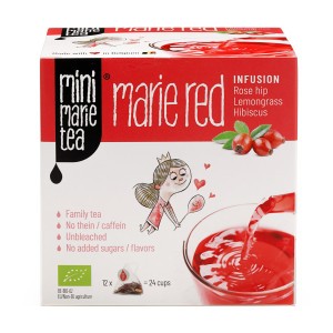 Mini Marie Tea Red Theezakjes 'Rose Hip'
