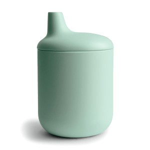 Mushie Sippy Cup Cambridge Blue