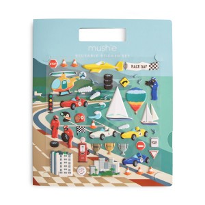 Mushie Stickerboek 'Race Cars'