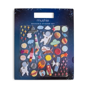 Mushie Stickerboek 'Space'
