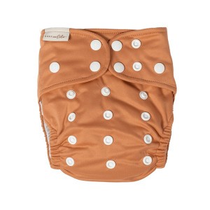 Bare & Boho One Size Nappy Soft Cover Earth Bamboo
