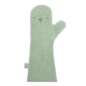 Nifty Baby Shower Glove Bear Soft Green