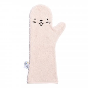 Nifty Baby Shower Glove Beaver Pink