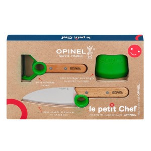 Opinel Koffertje "Le Petit Chef" Groen