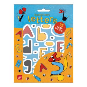 Clavis Raamstickers (95 stuks) Spelen met letters