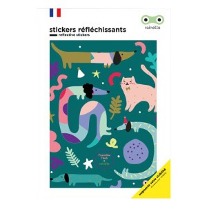 Rainette Reflecterende Stickers - Animaux