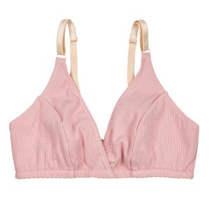The Miracle Makers Ribbed Bralette Light Pink