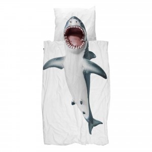 Snurk Beddengoed Shark!!! 140 x 200/220 cm
