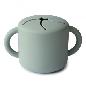Mushie Snack Cup Cambridge Blue
